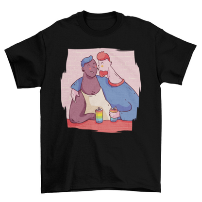 Men Couple T-shirt