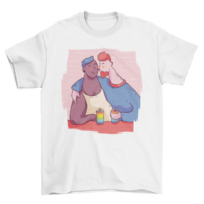 Men Couple T-shirt