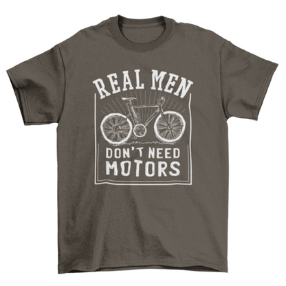 Real Men Bike T-shirt