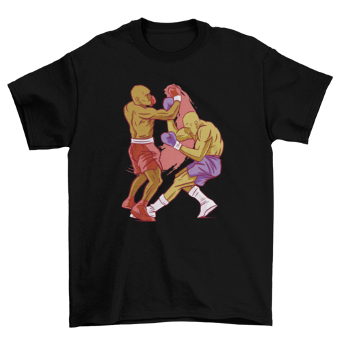 Men boxing t-shirt