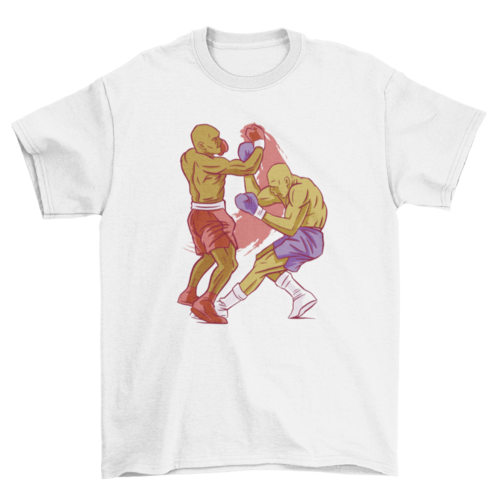 Men boxing t-shirt