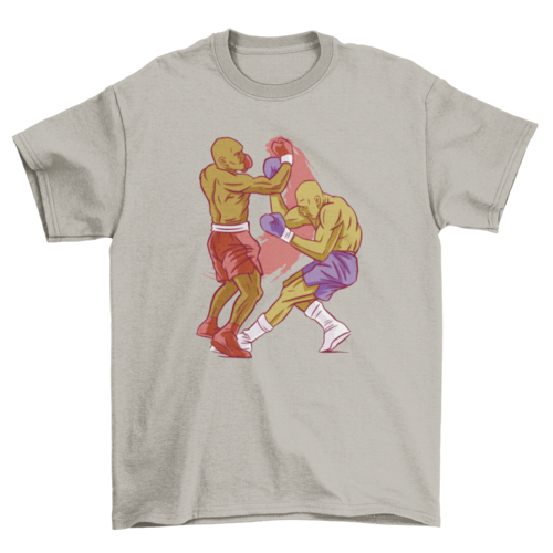 Men boxing t-shirt