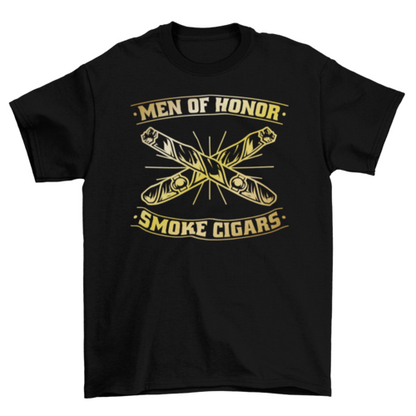 Men of honor cigar t-shirt