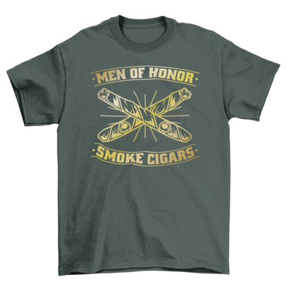 Men of honor cigar t-shirt