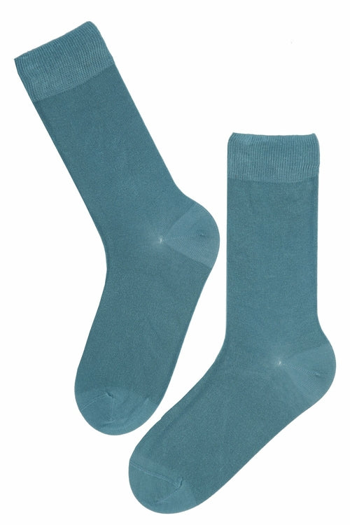 TAUNO men's blue-green socks